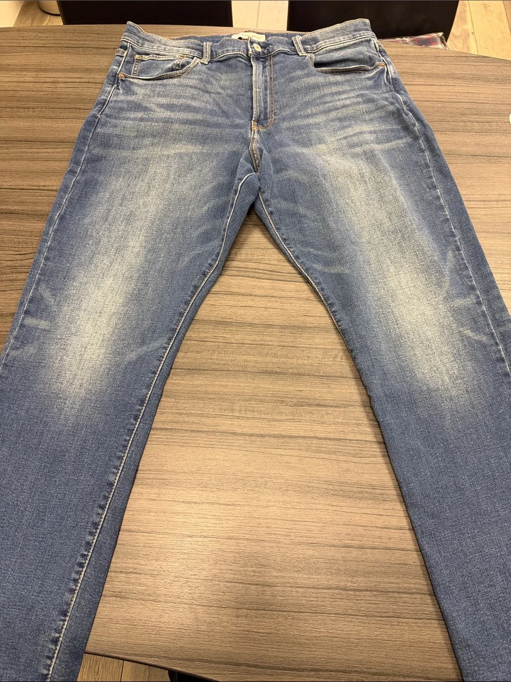 Lucky Brand Faded Light Blue Slim Straight Jeans